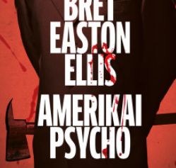 Amerikai psycho c. könyv borítója